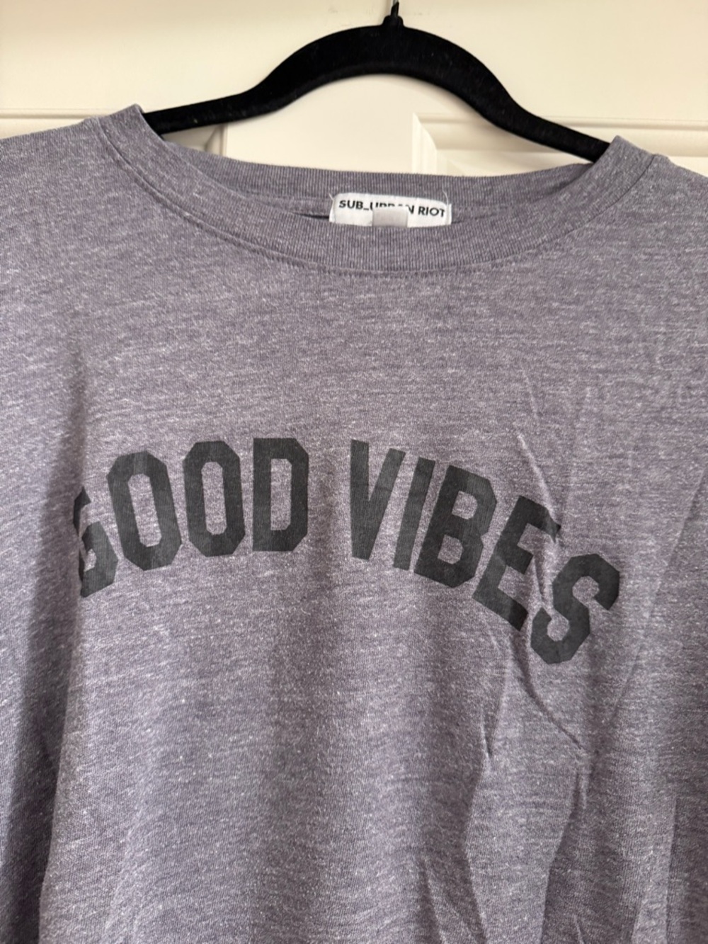 Sub_Urban Riot Heather Gray Graphic Tee - Picture 2 of 4